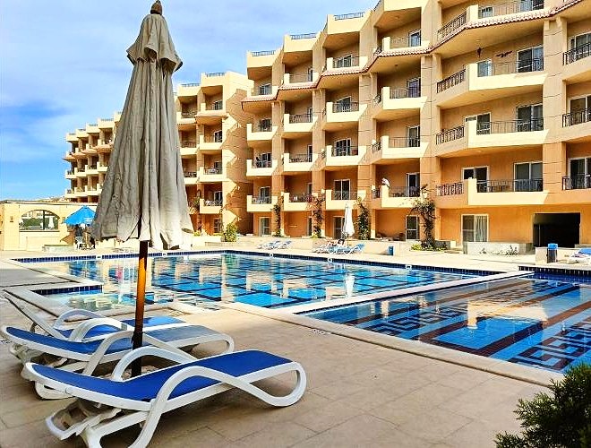 Sea View Studio For Sale In Selena Bay Resort Hurghada