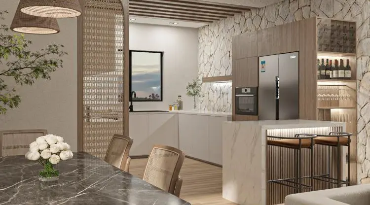 Luxury 1-Bedroom Ground Floor Apartment with Private Garden & Shared Pool – One7 Residence (Mira 5)