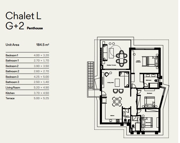 Penthouse For Sale In Blanca Gardens 2 In Soma Bay