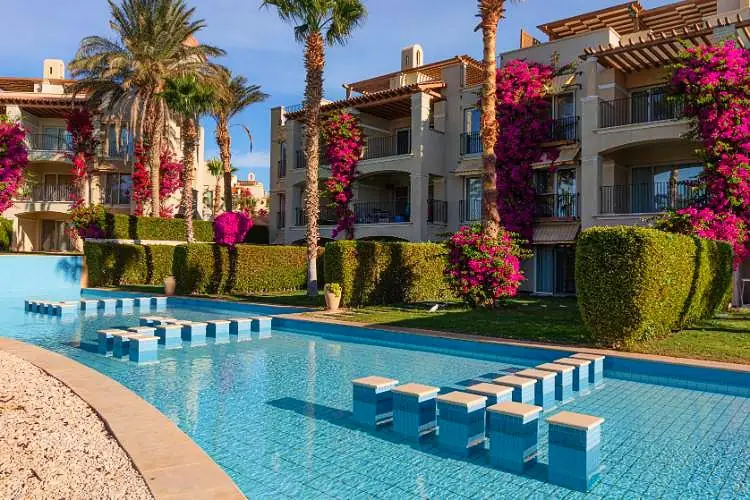 Apartment With A Private Pool and private garden In Veranda Sahl Hasheesh