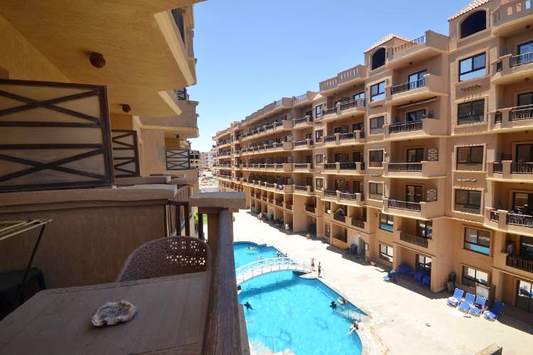 Beachfront Studio For Rent In Hurghada