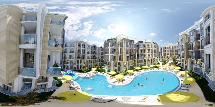 Three Bedrooms Apartment For Sale In Aqua Infinity Resort Hurghada